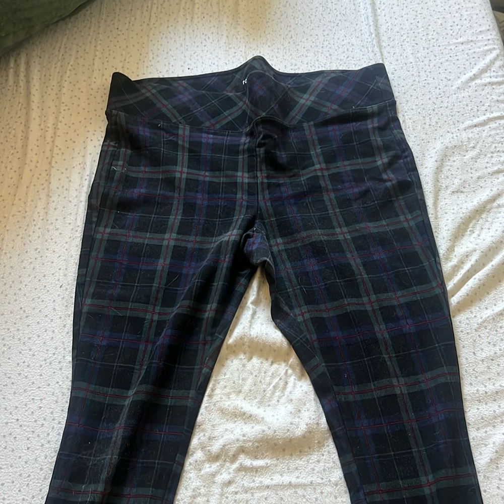 Plaid Leggings